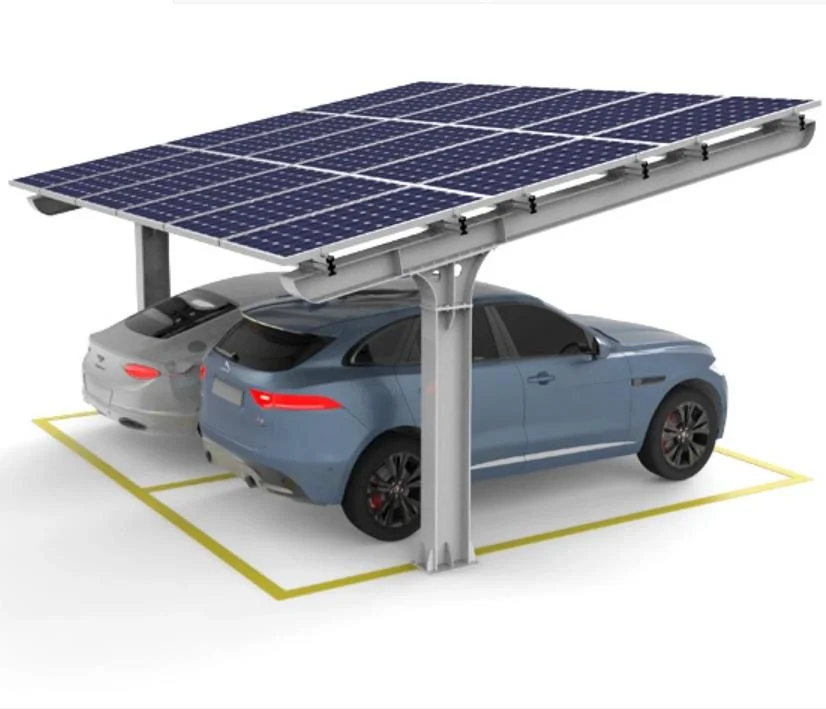 Waterproof Carport Solar System Solar PV Garage Canopies Car Park Carport